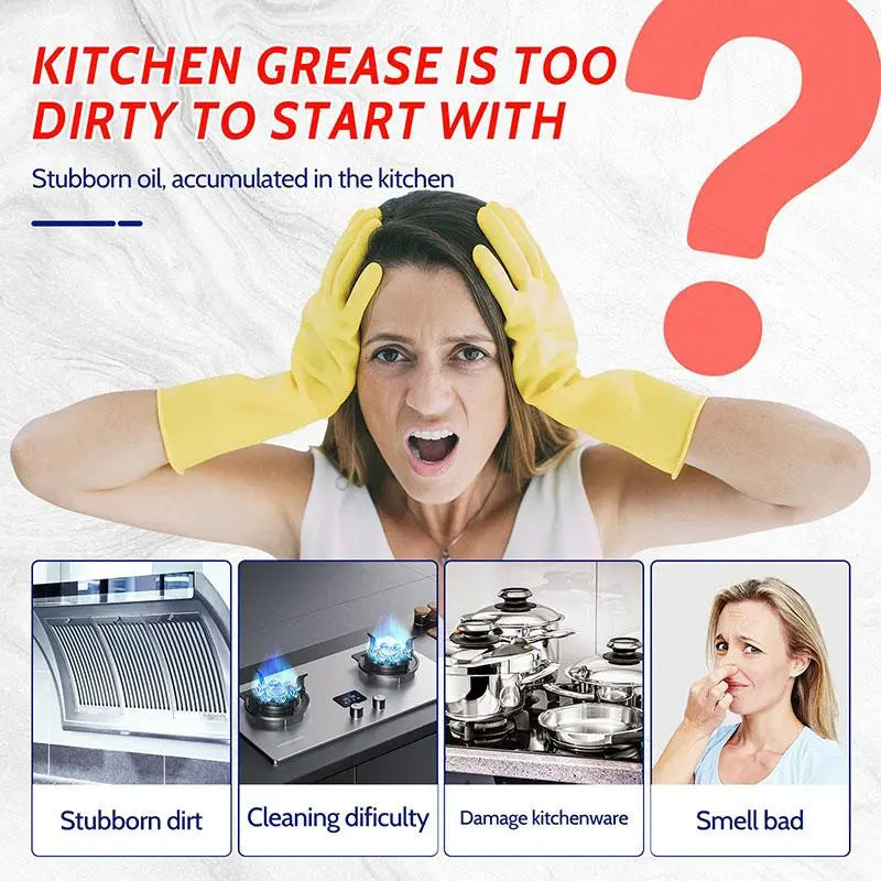 🔥 50% OFF Heavy Duty Kitchen Degreaser 🫧 Rich-Foam Grease & Grime Cleaner