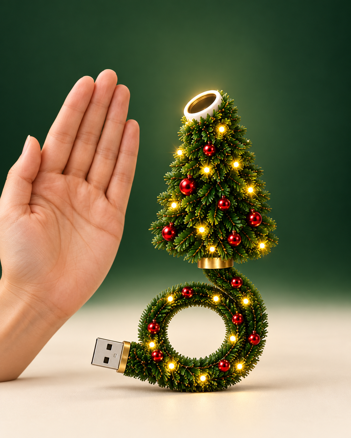 🎄Instant Holiday Room Decor- Plug-In Christmas Tree Projection Night Light