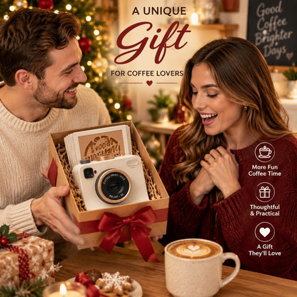 ☕ 3D Printed Latte Art Camera – Create Café-Style Designs at Home