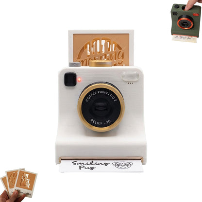 ☕ 3D Printed Latte Art Camera – Create Café-Style Designs at Home
