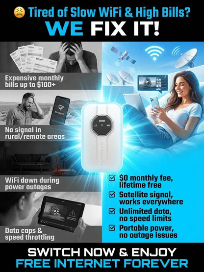 🌍 Boundless Portable Wi-Fi Hotspot – Pocket-Sized Global Travel Router for Work, Trips & Everyday Connectivity