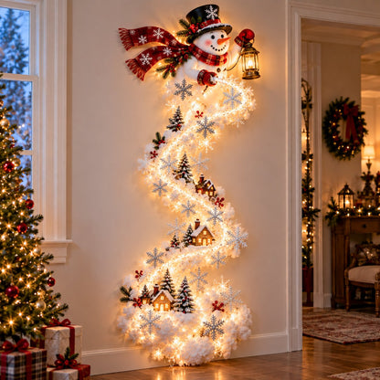 🎄 LAST CHANCE 50% OFF — Christmas Magic Trail Wall Light That Brings Your Holiday Walls to Life