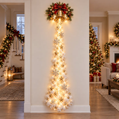 🎄 LAST CHANCE 50% OFF — Christmas Magic Trail Wall Light That Brings Your Holiday Walls to Life