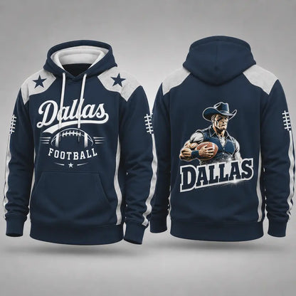 🏈Hot Sale 50% OFF-32 City Styles Vintage Football Hoodie – Classic American Sports Collection