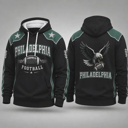 🏈Hot Sale 50% OFF-32 City Styles Vintage Football Hoodie – Classic American Sports Collection