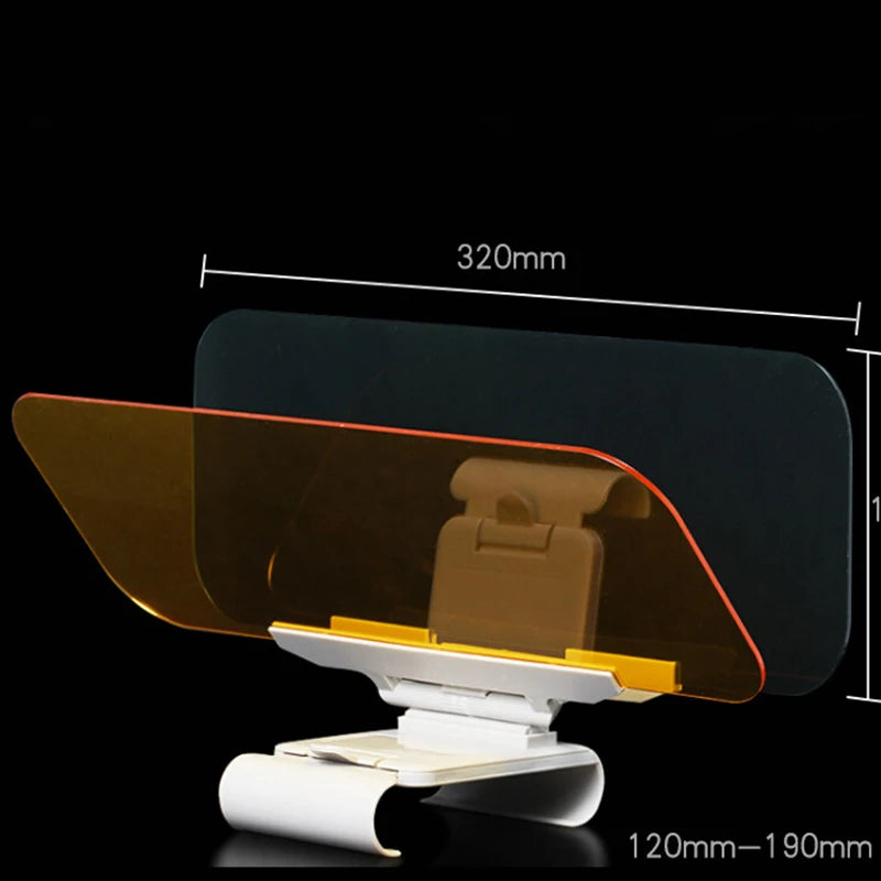 🚘 2-in-1 Anti-Glare Car Sun Visor Extender for Day & Night Driving ☀️🌙