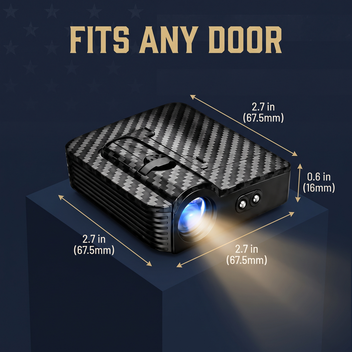 ❤️Car Door Projector Lights – Automatic LED Welcome Lights