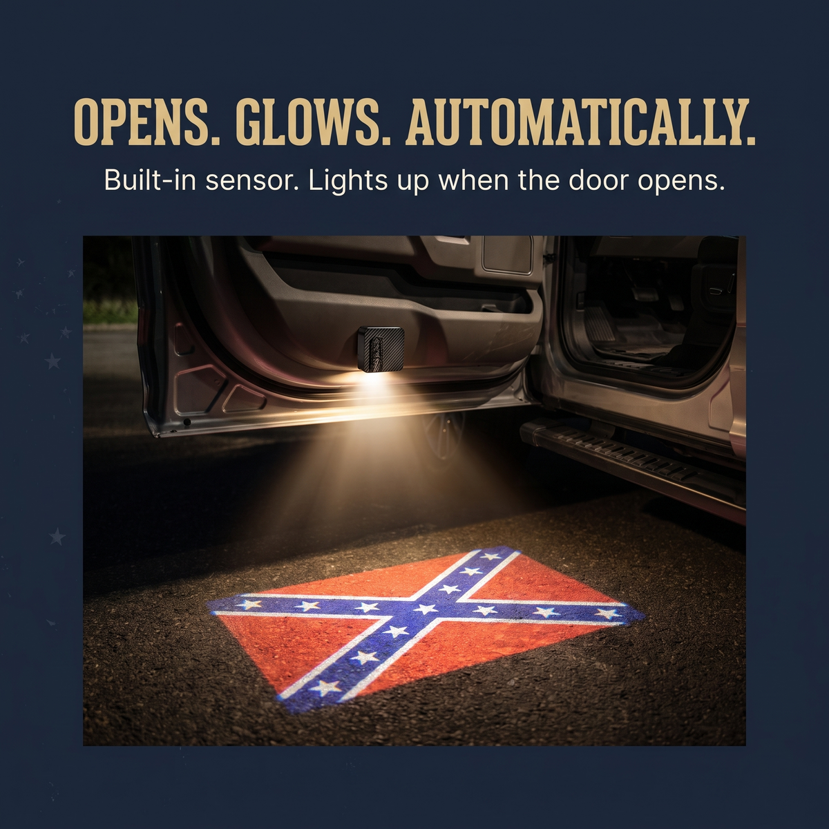 ❤️Car Door Projector Lights – Automatic LED Welcome Lights