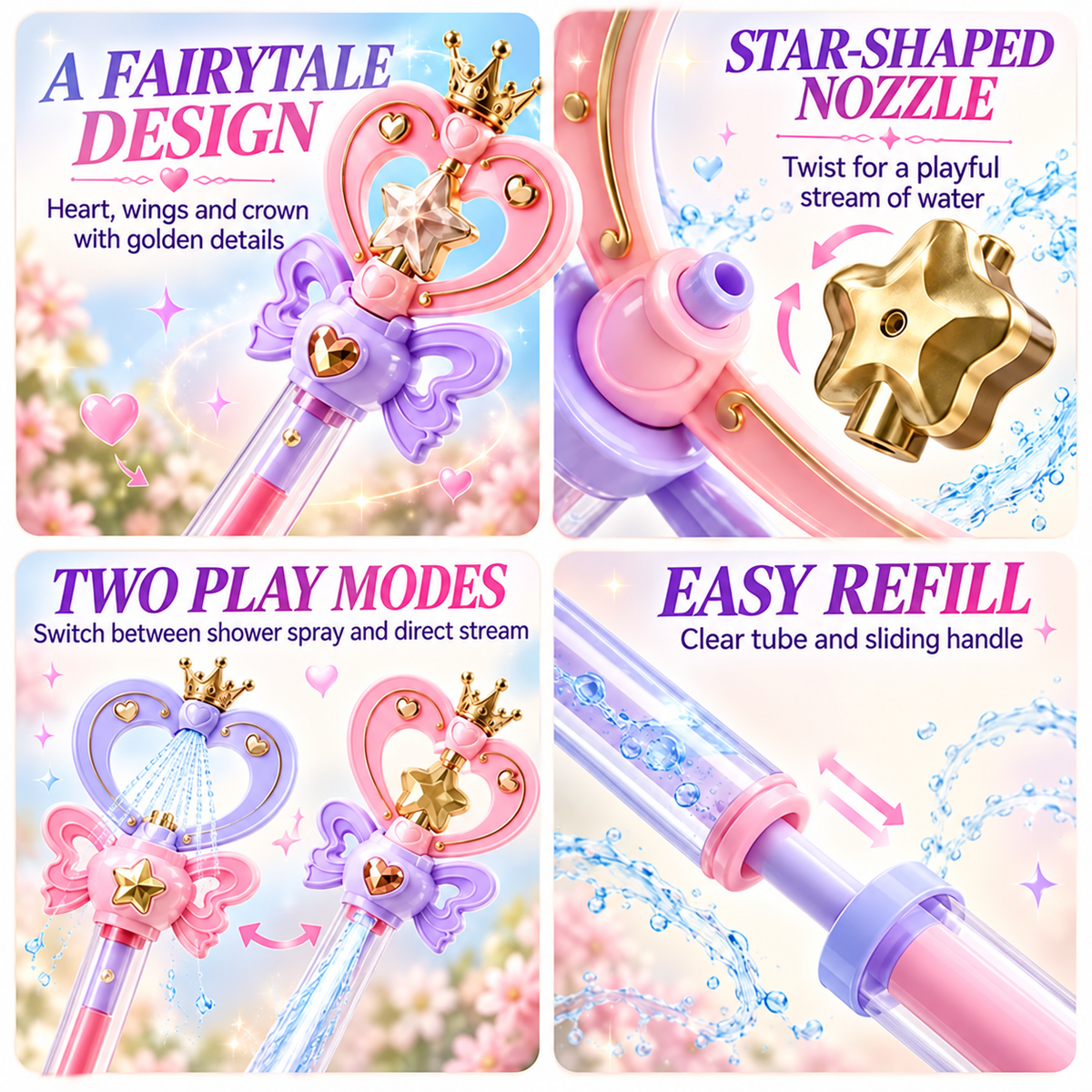 2027 New Magic Elf Children's Water Stick Toy💕