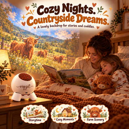 🐮Highland Cow Dream Projector — Bring the Countryside Home🎁