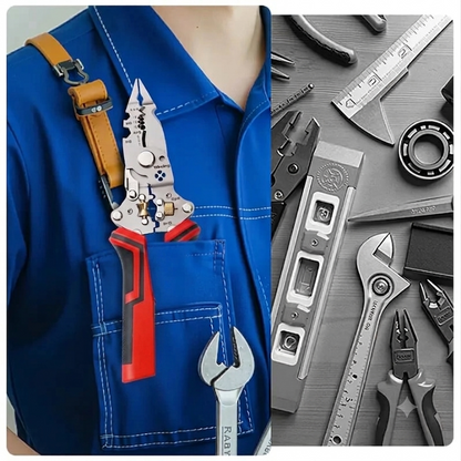 ⚡16-in-1 Rechargeable Wire Stripper & Voltage Tester Pliers💪