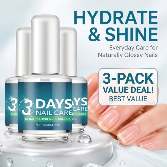 💝LAST DAY 49% OFF💖3 Days Nail Care - ✨ Clear Moisture Finish