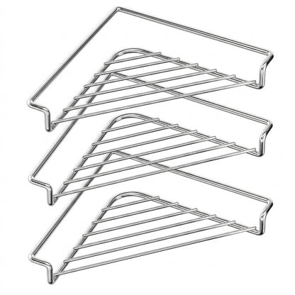 ✨ 50% OFF — Triangular Sink Draining Rack That Turns Corners Into Storage