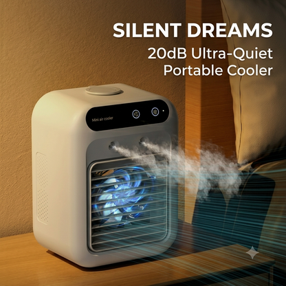 Rechargeable Mini Air Cooler with Cooling Mist for Personal Comfort🌬️