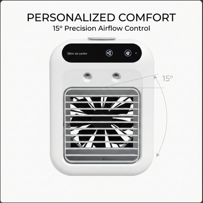 Rechargeable Mini Air Cooler with Cooling Mist for Personal Comfort🌬️