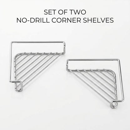 ✨ 50% OFF — Triangular Sink Draining Rack That Turns Corners Into Storage