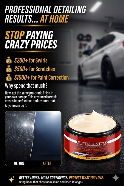 🚗 Ultimate Car Scratch Remover Wax – Reduce Scratches & Restore Showroom Shine ✨