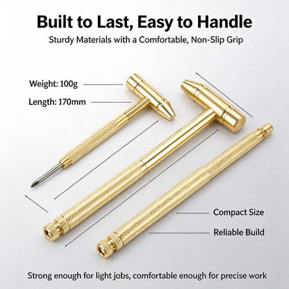 6 in 1 Mini Multifunction Hammer & Screwdriver Hand Tools Ideal 🛠️