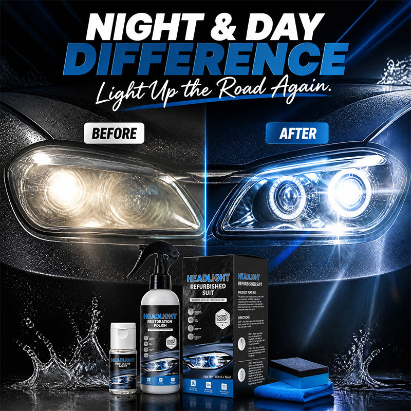 🔥50% Off Today Only - Professional Car Headlight Restoration Agent