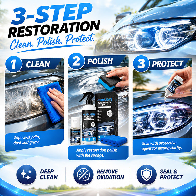 🔥50% Off Today Only - Professional Car Headlight Restoration Agent