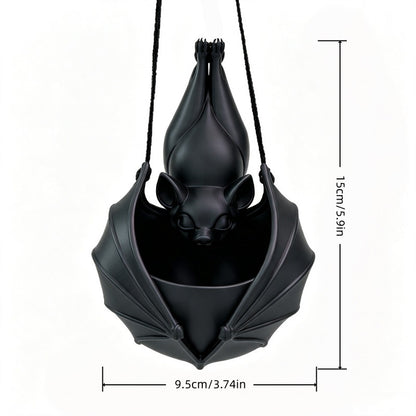 🦇 50% OFF Today 🌿 Gothic Hanging Bat Planter