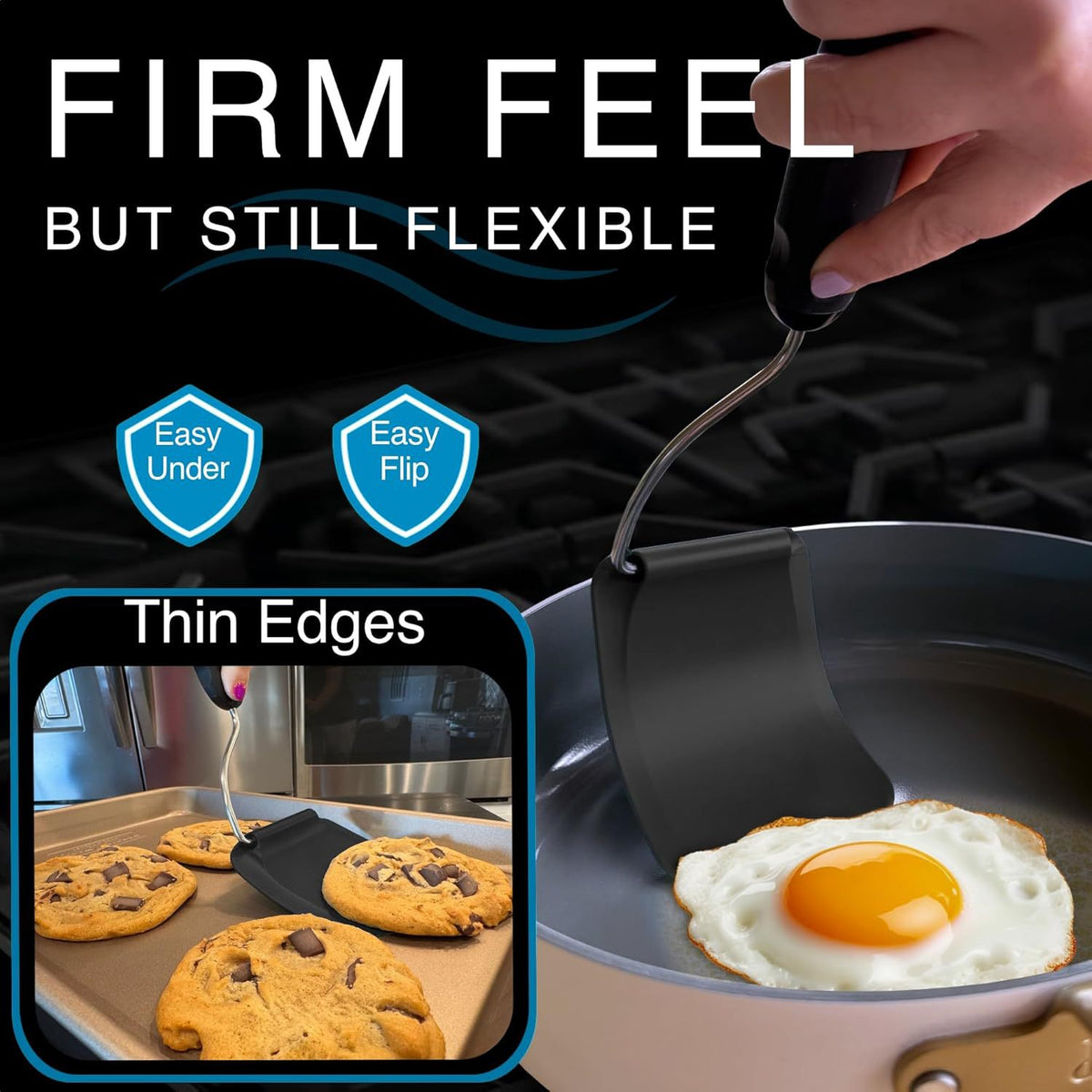 🔥 50% OFF TODAY 🍳 7-Angle Adjustable Kitchen Spatula for Easier Flipping & Serving