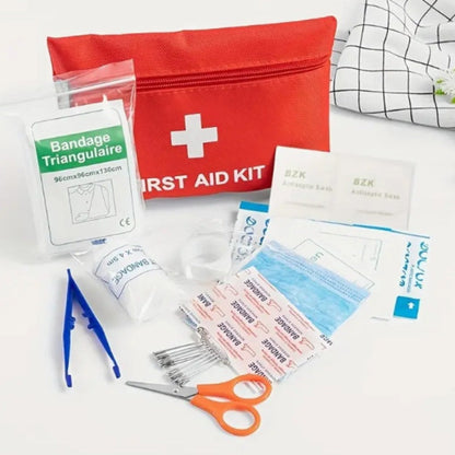 🚑 50% OFF Waterproof First Aid Kit 🩹 Compact Emergency Kit for Home, Car & Travel