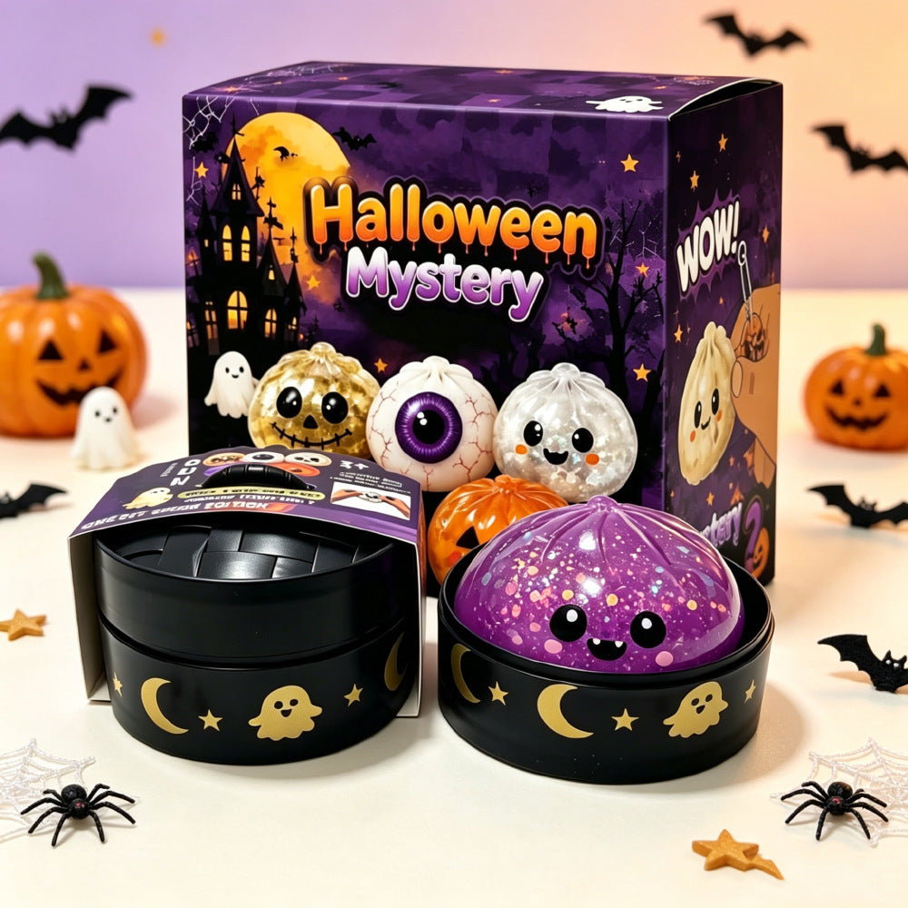 🎃 50% OFF Halloween Squishy Gift Box 👻 Cute Spooky Squeeze Toys
