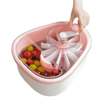 🍎 FreshSpin™ 360° Fruit & Vegetable Washer | Deep Clean Produce In Seconds ✨