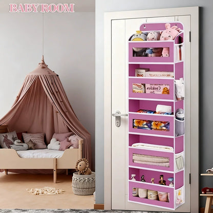 🚪 48% OFF Over The Door Organizer – 44LB Heavy Duty Multi-Pocket Storage Rack