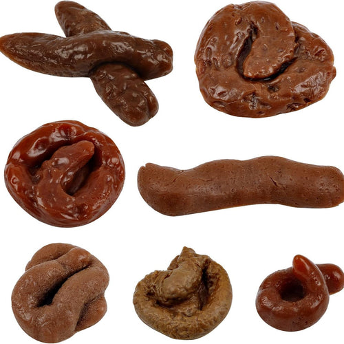 😂7 Pcs Fake Poop  Realistic Prank Poop
