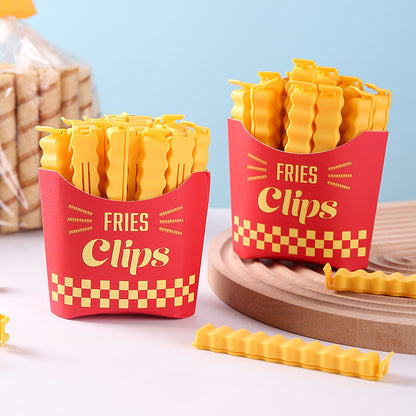 🍟 SnackLock™ Fries Clips | The Cute Way To Keep Snacks Fresh & Organized