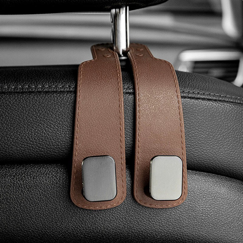 🔥 50% OFF Car Headrest Hooks 🚗 Keep Bags Off the Floor & Seats