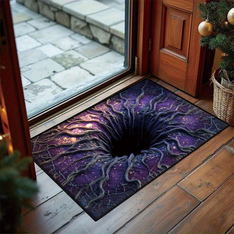 🎃 50% OFF Halloween 3D Optical Illusion Mat – Make Guests Look Twice