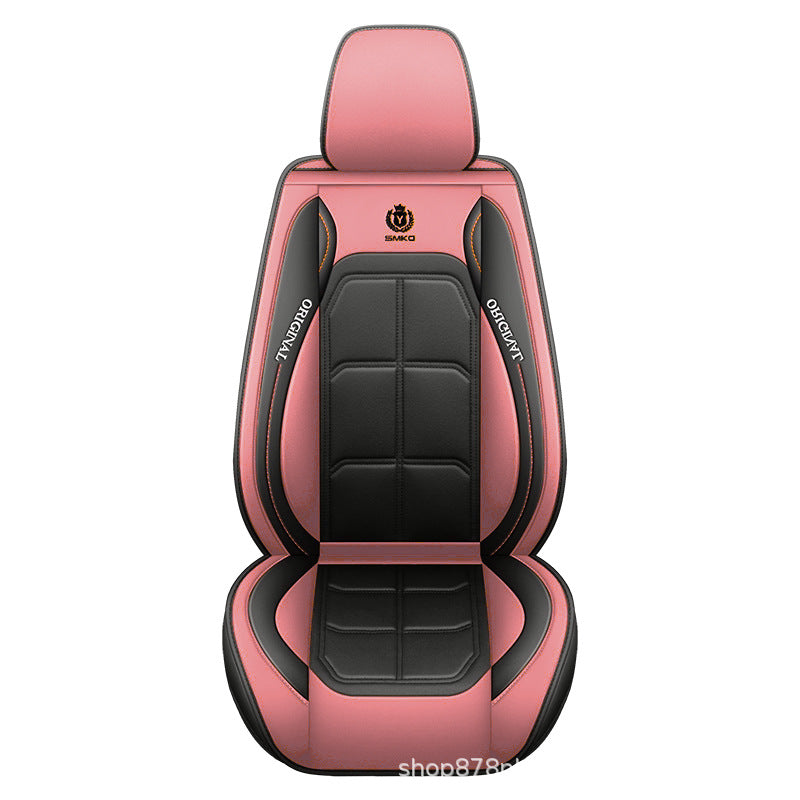 🏎️ 5-Seater Universal Leather Car Seat Cover Set
