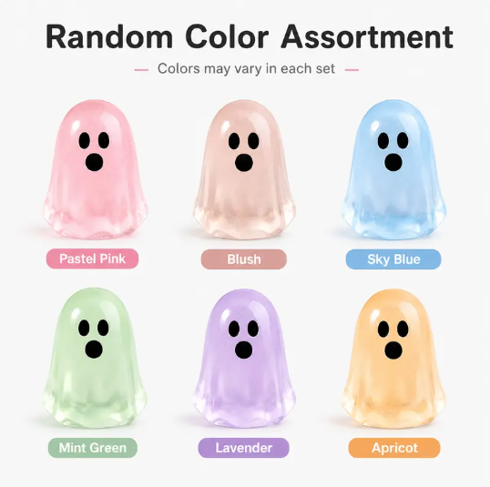 👻 Limited Time 50% OFF ✨ Glow-In-The-Dark Ghost Beads – Create A Spooky Magical Halloween Scene