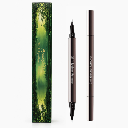 🔥 49% OFF 2-in-1 Eyeliner Pen ✨ Precision Corrector Tip
