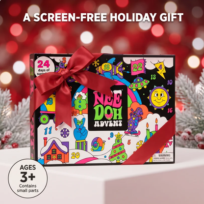 🎄 NeeDoh Squishmas Advent Calendar 2026 ✨ 24 Mini Squishy Surprises