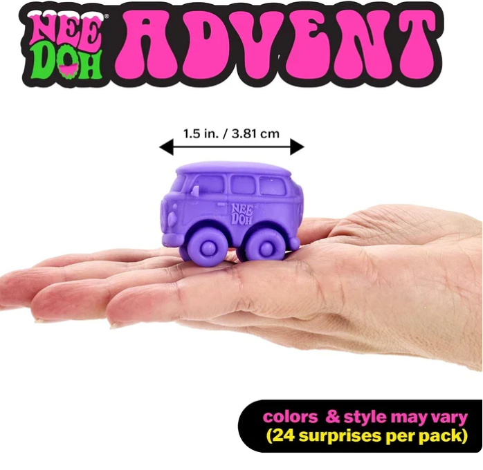 🎄 NeeDoh Squishmas Advent Calendar 2026 ✨ 24 Mini Squishy Surprises
