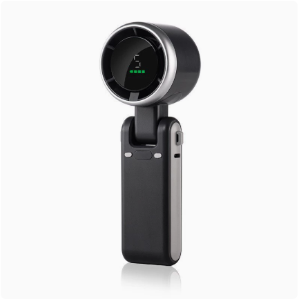 ❄️ Foldable Mini Turbo Fan for Personal Cooling Anywhere
