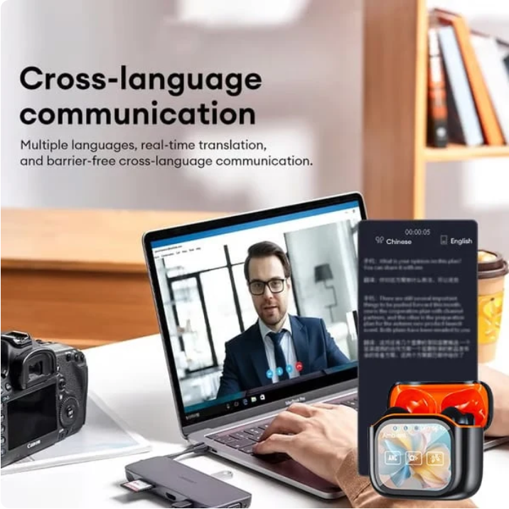🌍 AI Translation Earbuds for Easier Global Conversations