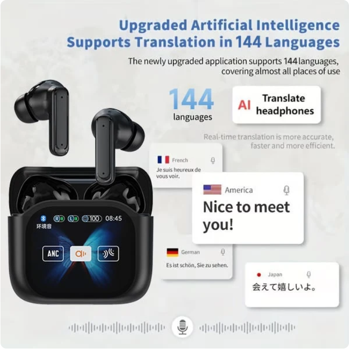 🌍 AI Translation Earbuds for Easier Global Conversations