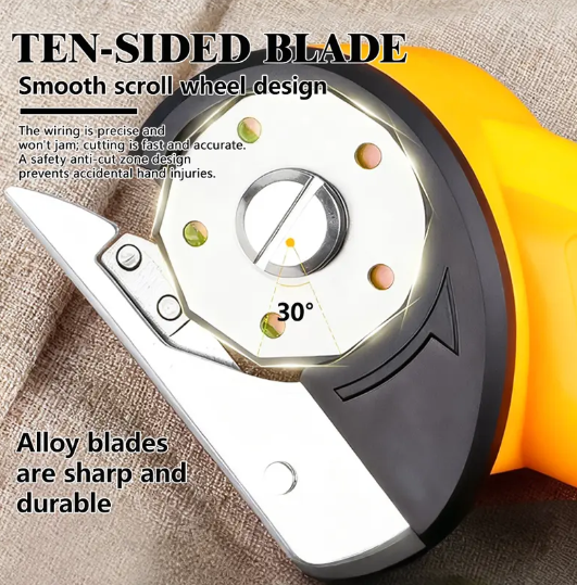 🔥 50% OFF Rechargeable Electric Fabric Cutter ✂️ Cut Faster With Less Hand Effort