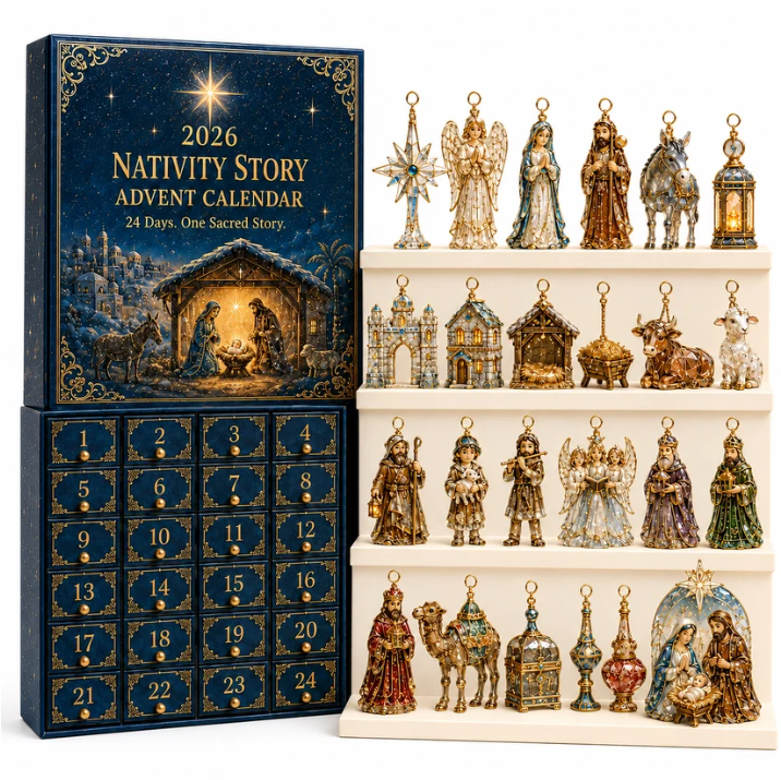 🎄 50% OFF 2026 Nativity Story Advent Calendar ✨ 24 Days of Faith, Joy & Christmas Tradition