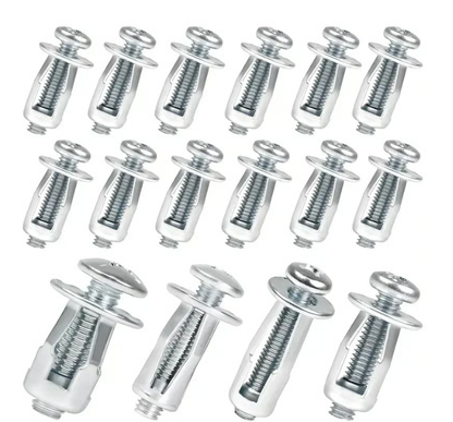 🔥 50% OFF 90PCS Rivet Locking Nuts Set 🔩 M4 M5 M6 Heavy-Duty Fasteners