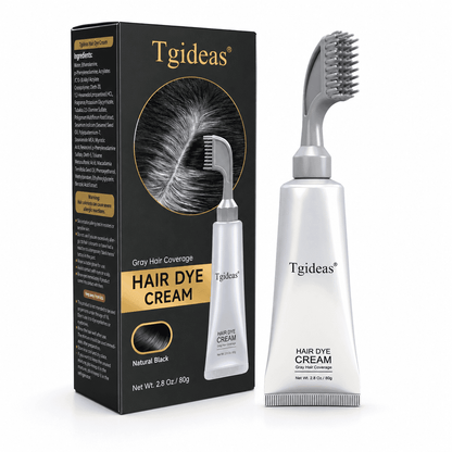 ✨ Hair Dye Cream Comb – Easy Gray Root Touch Up Hair Color Kit