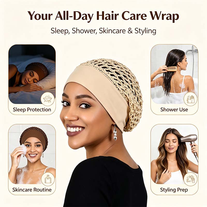 🔥 48% OFF 3-Pack Multi-Use Hair Wraps ✨ Sleep, Style & Protect