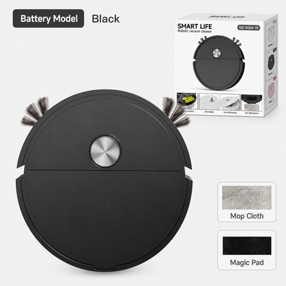 🤖 Smart 4-in-1 Robot Vacuum & Mop with USB Charging