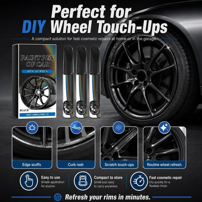 💯Wheel Scratch Repair Pen — Fix Curb Rash in 10 Min | Rust-Proof Formula