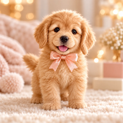 🔥Black Friday Deal🎄49% OFF🐕🐾 Golden Buddy Realistic Robot Golden Retriever Puppy